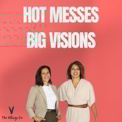 Pink and Grey Bold Modern Motivational Womens Podcast Cover (2)